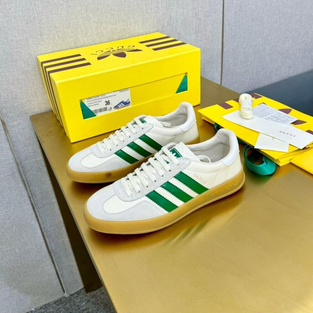 Adidas & Gucci GAZELLE Women's Sneakers - Picture 2 of 9